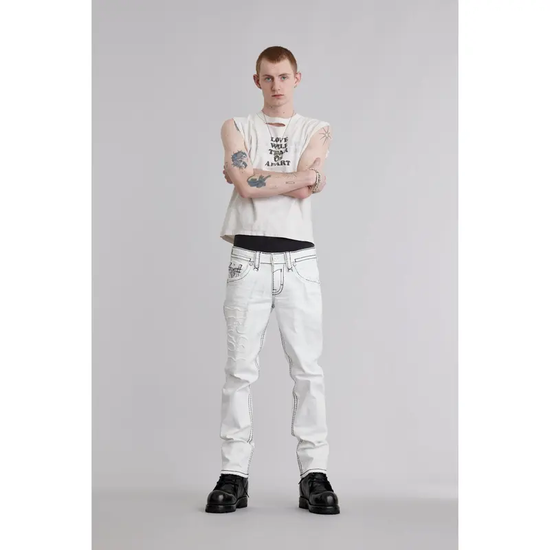 lgb skull jeans - TikTok Shop