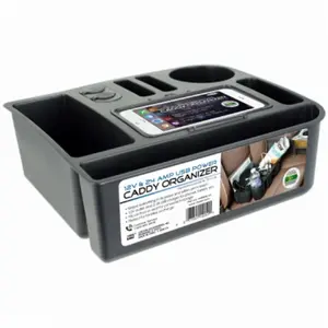 212 MAIN Custom 12V Interior Tool Organizer Accessory with Integrated 12V Power Supply, Black (Tools & Hardware Category)