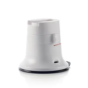 Master System Base - a sturdy pedestal designed to hold each of seven superior food prep accessories in the Fusion Master line, locking them tightly and securely onto your countertop