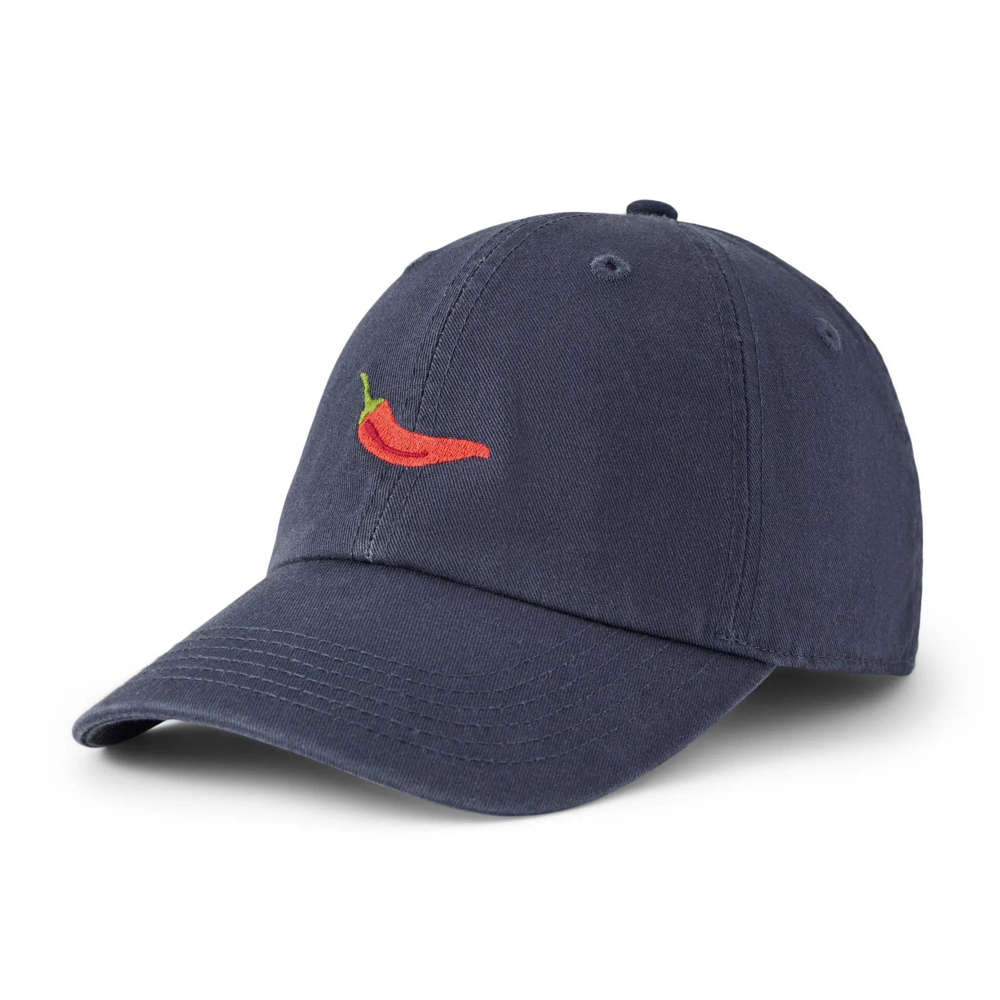 Adult Unisex Embroidered Chili Pepper Chill Cap