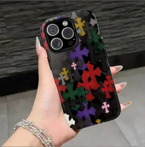 Luxury Chrome Hearts Pattern Tough Case + FREE GIFT 5-Piece Sticker
