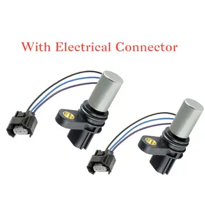 1Set 2 pcs Crankshaft & Camshaft Position Sensor With Connector for Nissan 2.5L