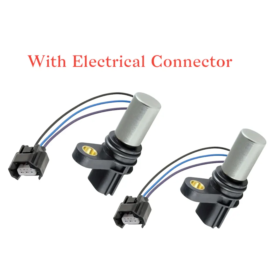 1Set 2 pcs Crankshaft & Camshaft Position Sensor With Connector for Nissan 2.5L