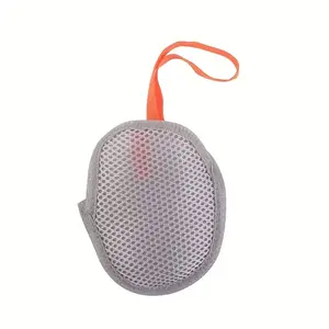 Soap Bag with Bubble Net, Bath Flower, Exfoliating Loofah, Ultra Soft Dual-Sided Bubble Net, Ideal for Home Use, Travel-Friendly
