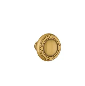 Emtek 8521RBK Dummy , Rectangular Rosette , Ribbon and Reed Knob