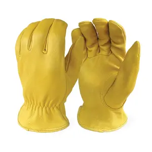 Single Pair - Deerskin Premium Leather Gloves