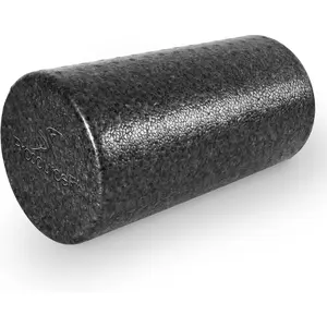ProsourceFit High Density Foam Rollers 12 - inches Long, Firm Full Body Athletic Massager for Back Stretching, Yoga, Pilates, Post Workout Trigger Point Release, Purple