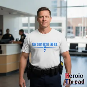 Your Story Doesn’t End Here Police Tee