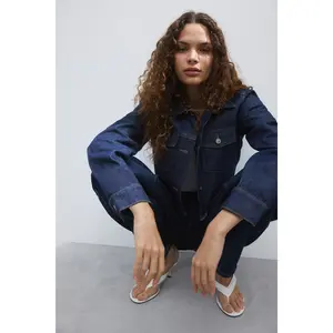 H&M Cropped denim jacket