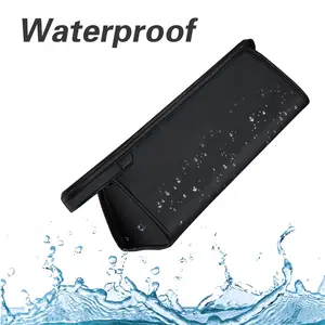 PU Leather Waterproof Storage Bag, Multi-functional Storage Bag for Hair Dryer & Curler, Travel Storage Bag for Dyson Hair Dryer & Curler