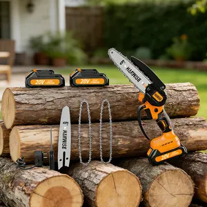 Newly upgraded electric reciprocating saw, wireless hand saw equipped with LED, suitable for fast pruning in courtyards, homes, and gardens, can safely trim tree branches, including replaceable saw blades and toolboxes, men's gifts, Christmas gifts
