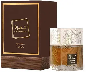 Lattafa Khamrah Qahwa Eau de Parfum for Unisex 3.40 Ounce