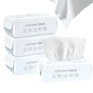 Disposable Face Towel, 1/2/3 Packs Soft Multi-purpose Facial Dry Wipe, Disposable Face Towelettes for Skin Care & Makeup Removal, Household Items Facial Cleaning Tool for Hotel Home, Hygiene Products, Disposable Wipes