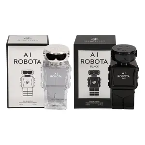 Bundle of Ai Robota and Ai Roboota Black Eau de Parfum 100ml Fragrance for Men EDP Perfume Spray Bundle of Ai Robota and Ai Roboota Black Eau de Parfum 100ml Fragrance for Men EDP Perfume Spray