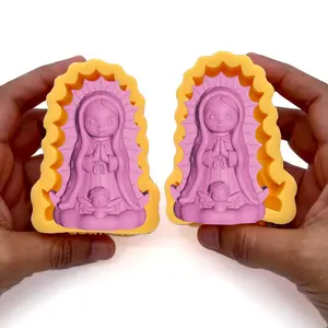 2 molds Virgin Guadalupe