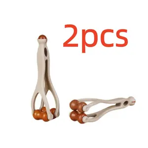 2pcs Finger Massager, Dual-Sided Roller, Deep Pressure Hand Massage Tool, Relieves Carpal Tunnel Syndrome, Office & Travel Relaxation, Gift Idea, Fascia Reliever, Body Care