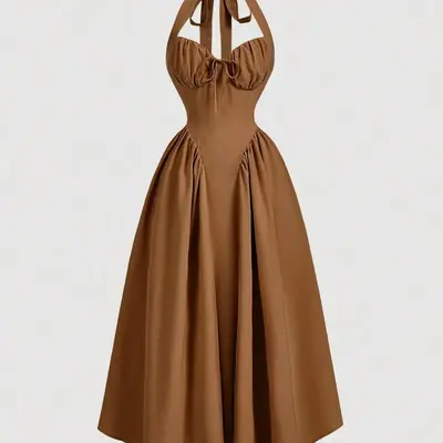 Brown Dresses for Women Birthday - TikTok Shop