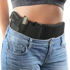 Concealed Carried Belly Belt Holster - Unisex, for Ruger Lcp, S & W M & P 40 Shield Bodyguard, Sig Sauer, Beretta, 1911, glock 19 holster,Smith & Wesson, Shield