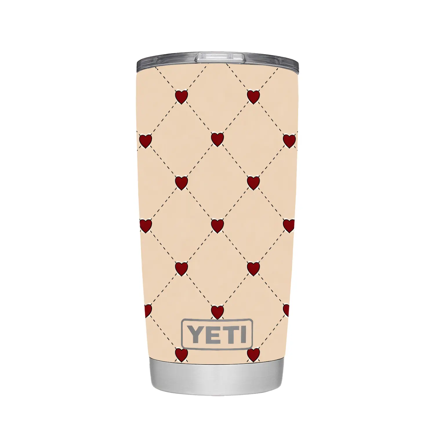 YETI Rambler 20 oz Stainless Steel Vacuum Insulated Tumbler wMagSlider Lid, Desgin