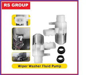 2X Truck Windshield Wiper Washer Fluid Pump Replacement KW T880 T680 PB