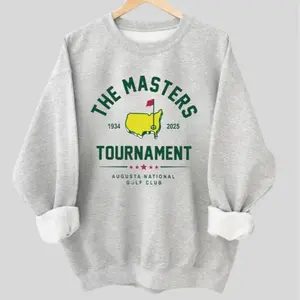 2025 The Masters Tournament Sweatshirt -Augusta National Golf Club Pullover, Vintage Golf Crewneck, Unisex Cotton Sweater, Perfect Gift for Golf Fans