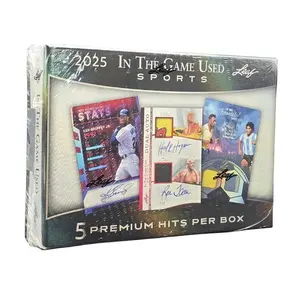 Leaf In the Game Used 2025 Multi-Sport Hobby Box (5 Autos or Game Used Mem Cards Per Box!)