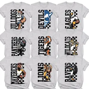 From Bears to Bobcats: 48 Iconic Mascots Ranked Shirt,Game Day City Football T Shirt, City Football Tee, College & Team Mascots – The Ultimate Lineup!