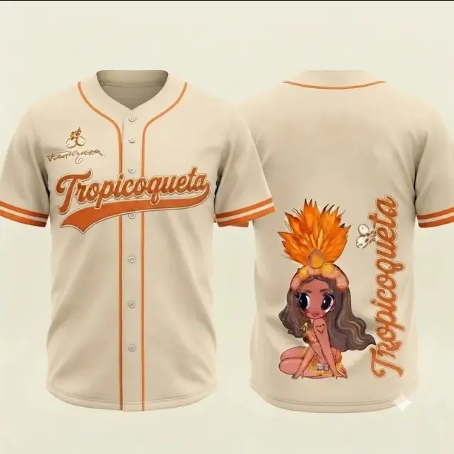 Latin Music Inspired Baseball Jersey, Concert Outfit Fan Gift