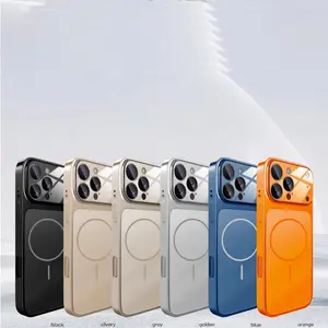Compatible with iphone 17Pro Max/16 Pro/15 Plus/14/13/12 Magnetic business case for rotating stand   phone case-kK915-5