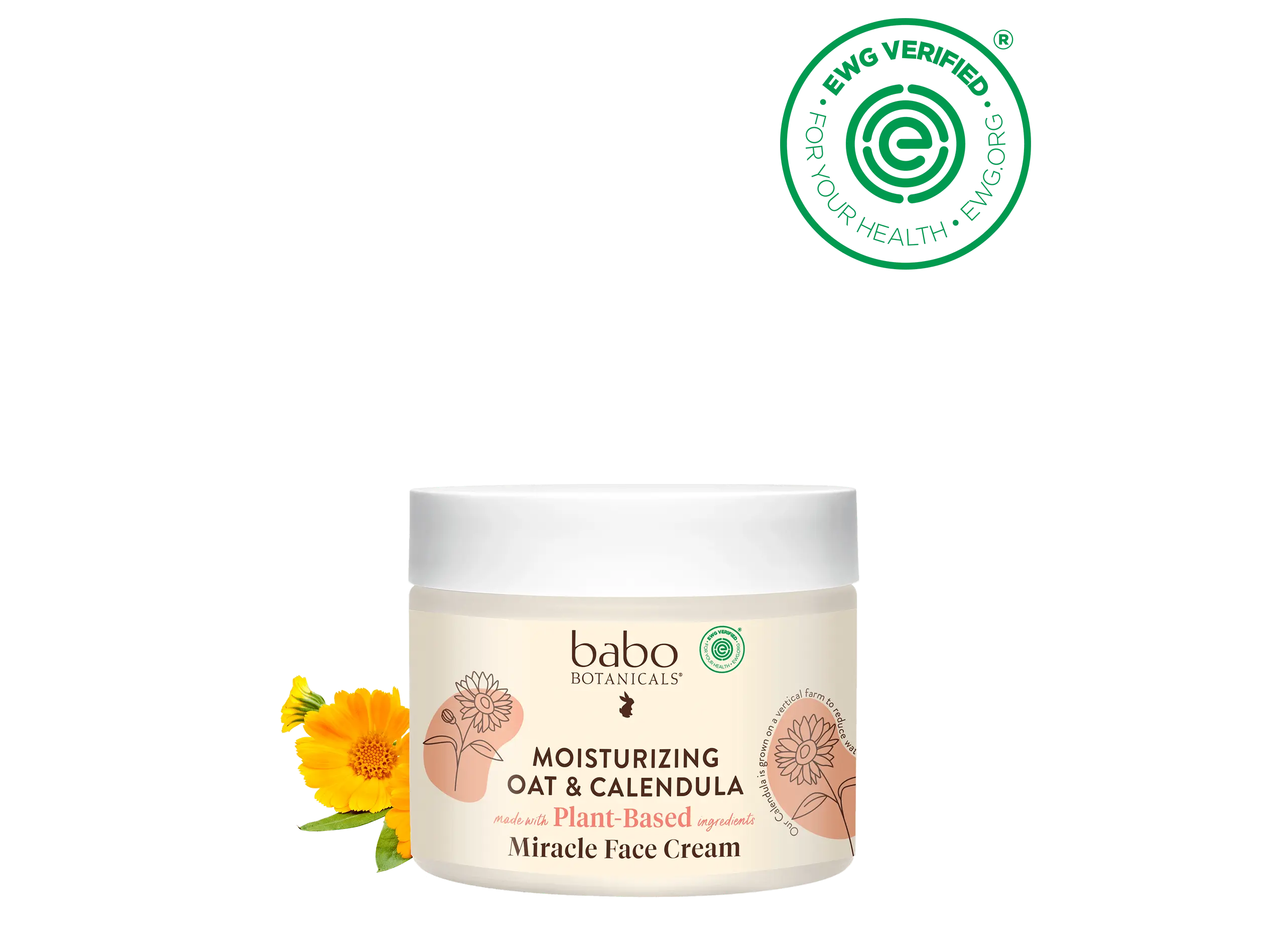 Moisturizing Oat & Calendula Miracle Face Cream 2 pack