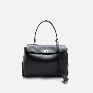 TUSCAN'S Large Capacity Tote Bag - Elegant Everyday Commuting Carry - Women's Leather Shoulder & Crossbody Handbag