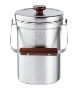 STAINLESS STEEL COMPOST BIN