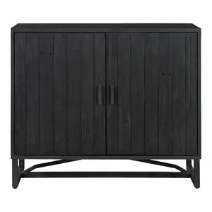 Moes Home Cabinets Sierra Black  Rustic Furniture