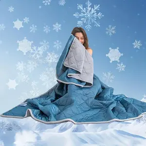 Large Summer Cooling Blanket for Hot Sleepers, Lightweight Cool Bedding, Skin Friendly Blanket, Soft Breathable Smooth Lake Sheet for Adults, Lightweight Throw Blanket