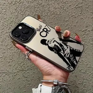 The SU! CR7 Phone Case Featuring Soccer Star Ronaldo Is Compatible with All Apple Models, Offering Shockproof And Matte Back Protection. It Provides Comprehensive Safety And Is a Stylish Option, Making It an Ideal Gift