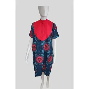 Tola - Short Dress Ankara African Prints