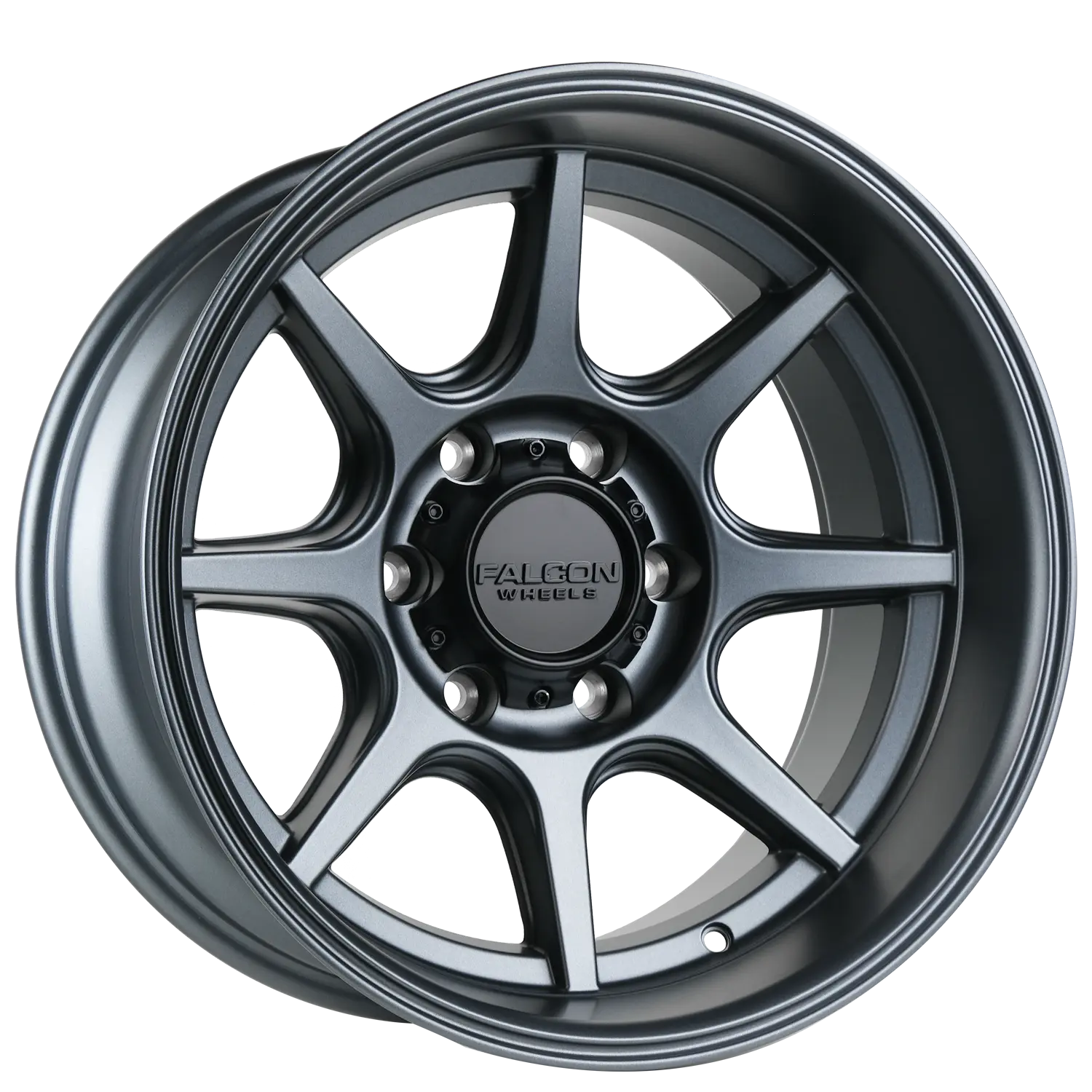T8 "Seeker"- Matte Gunmetal 17x9 6x139.7