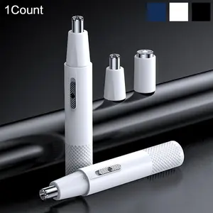 USB Rechargeable Nose & Ear Hair Trimmer, High Quality Trimmer, Waterproof Nose Hair Shaver, Portable Hair Trimming Tool for Men, Personal Care Appliances for Daily Use