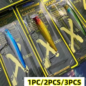 Whitebait Fishing Lure, Ultra-Long Cast Submerged Flutter Minnow Full Swim Layer, Chinook Bass Bait, Ideal for Anglers