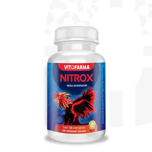NITROX - Suplemento Natural - Energia Resistencia - Energy Stamina Recovery Booster - 100 Tablets For animal