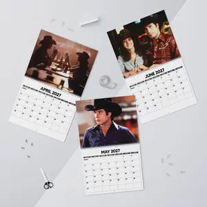 Bud and Sissy Gilley's Texas Calendar 2026 2027 , Urban Cowboy Movie Calendar, Reto Country Western Graphic Calendar