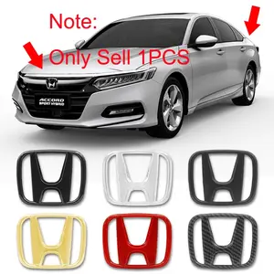 1pc Car For Honda CR-V STEPWGN Civic Accord City XR-V Envix ODYSSEY VEZEL Fit sticker Car trunk logo and front Bonnet Logo Trunk Cover Badge Hood Trunk Emblem logo