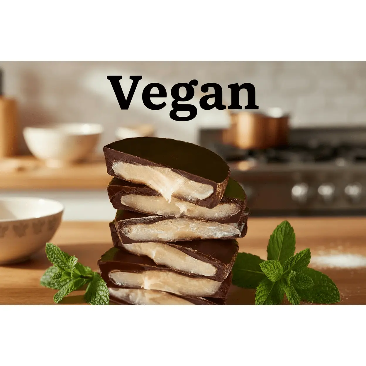 Vegan Dark Chocolate Mint Cups – Allergen Friendly 2-Pack