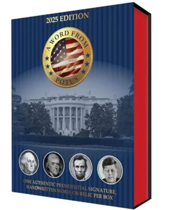 2025 POTUS A Word From The President Hobby Box