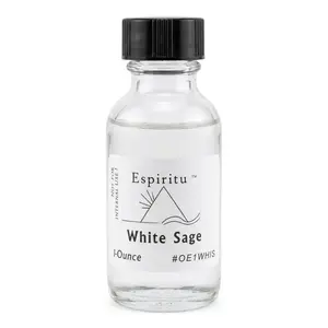 White Sage Ritual Anointing Oil — Espiritu 1oz for Cleansing &amp; Purification