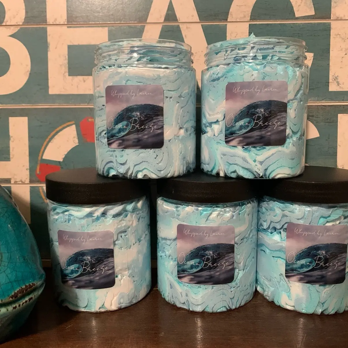 Ocean Breeze Whipped Soap
