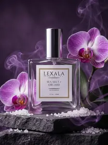 Sea Salt and Orchid Perfume - Sea Salt and Orchid Eau de Parfum 50ml - Women's Fragrance Spray - Cruelty Free - Refreshing Blend of Ozone, Freesia & Sea Salt
