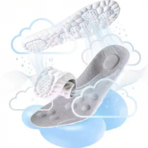 Cloud Insole for Women Men,4D Cloud Massage Shoe Insoles,Anti Fatigue,Shock Absorption,Foot Pain Relief,U-Shaped Memory Foam Insoles