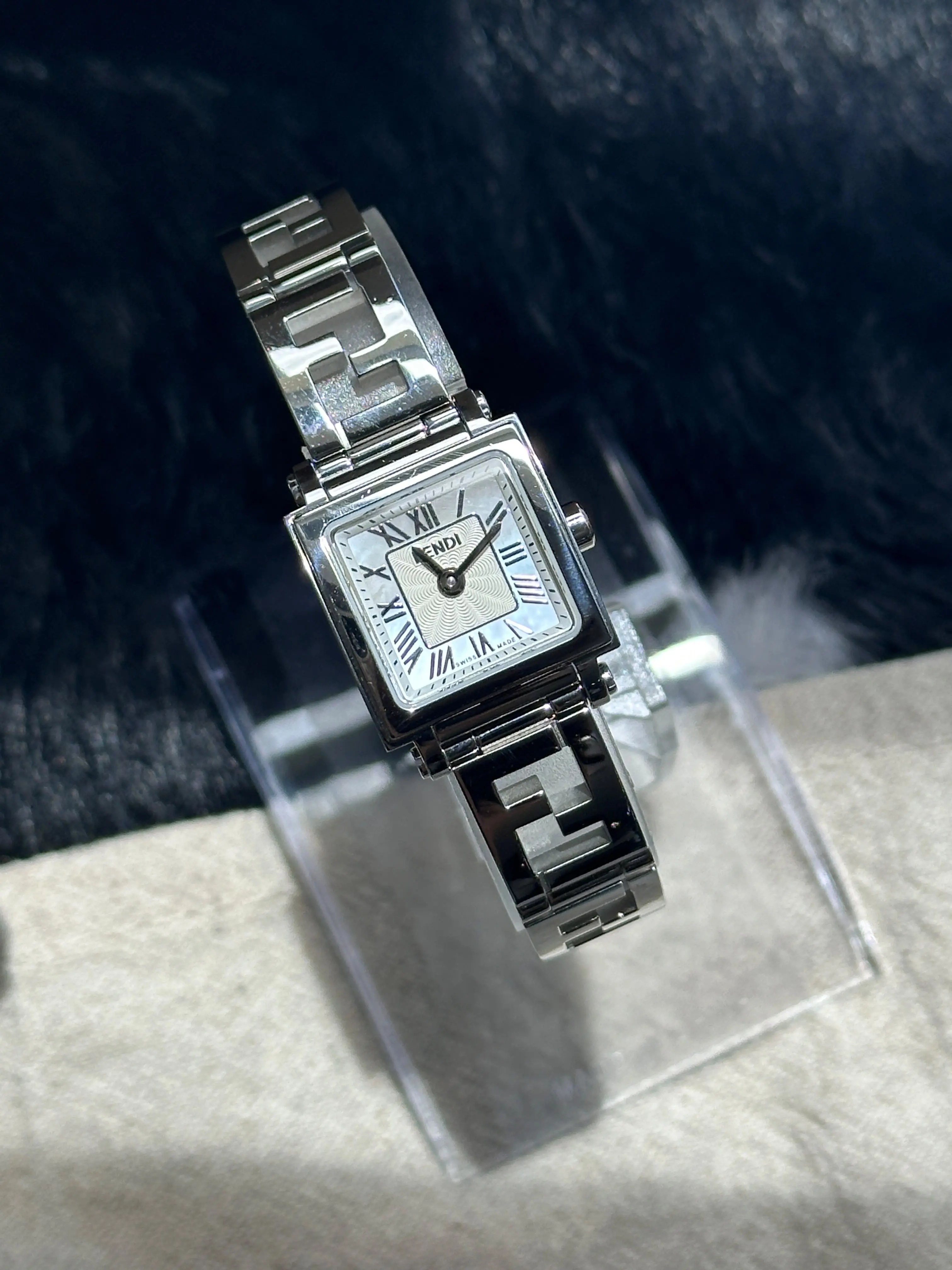 FENDI 60500L Quadro Mini Orologi Women's Watch MR24072026C149