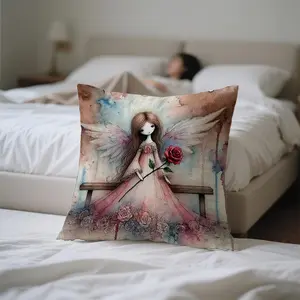 Soft Skin-Friendly Decorative Pillowcase with Premium Fabric, Breathable and Comfortable Design for Home Decor, Easy to Clean and Stylish